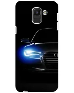 Чохол для Samsung Galaxy J6 2018 (J600F) з картинкою «Неоновий погляд Audi» Чохол для Samsung Galaxy J6 2018 (J600F) з картинкою «Неоновий погляд Audi»
