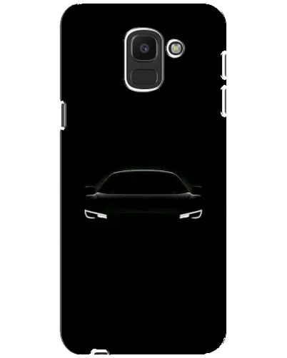 Чехол для Samsung Galaxy J6 2018 (J600F) с картинкой «Взгляд Audi в темноте»