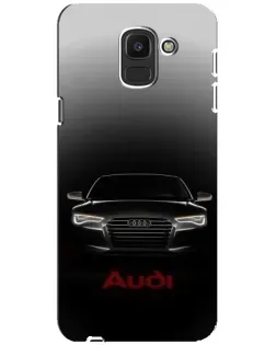 Чохол для Samsung Galaxy J6 2018 (J600F) з картинкою «Audi — градієнтний контур» Чохол для Samsung Galaxy J6 2018 (J600F) з картинкою «Audi — градієнтний контур»