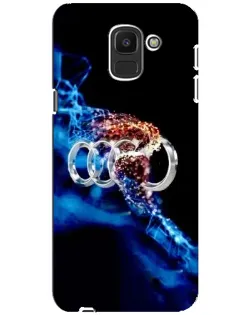 Чохол для Samsung Galaxy J6 2018 (J600F) з картинкою «Енергія лого Audi» Чохол для Samsung Galaxy J6 2018 (J600F) з картинкою «Енергія лого Audi»
