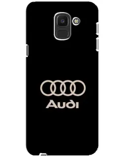 Чохол для Samsung Galaxy J6 2018 (J600F) з картинкою «Audi — золотий логотип» Чохол для Samsung Galaxy J6 2018 (J600F) з картинкою «Audi — золотий логотип»