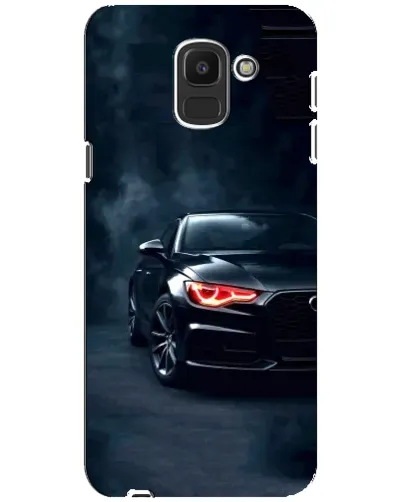 Чехол для Samsung Galaxy J6 2018 (J600F) с картинкой «Audi — хищный взгляд»