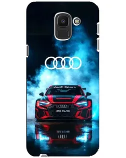Чохол для Samsung Galaxy J6 2018 (J600F) з картинкою «Audi Sport — неон» Чохол для Samsung Galaxy J6 2018 (J600F) з картинкою «Audi Sport — неон»
