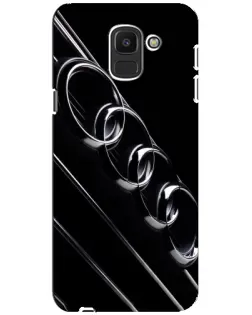 Чохол для Samsung Galaxy J6 2018 (J600F) з картинкою «Audi — абстрактні кільця» Чохол для Samsung Galaxy J6 2018 (J600F) з картинкою «Audi — абстрактні кільця»