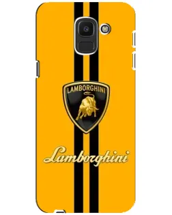 Чохол для Samsung Galaxy J6 2018 (J600F) з картинкою «Lamborghini Stripe жовтий» Чохол для Samsung Galaxy J6 2018 (J600F) з картинкою «Lamborghini Stripe жовтий»