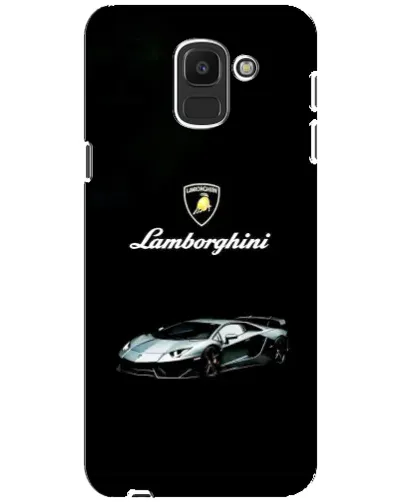 Чехол для Samsung Galaxy J6 2018 (J600F) с картинкой «Логотип Lamborghini классика»