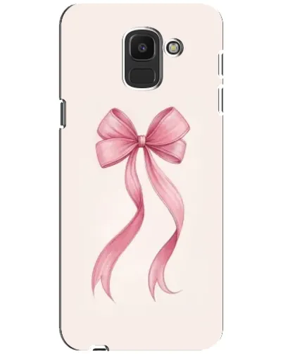 Чехол для Samsung Galaxy J6 2018 (J600F) с картинкой «Розовый бант»