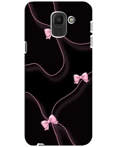 Чехол для Samsung Galaxy J6 2018 (J600F) с картинкой «Розовые ленты»