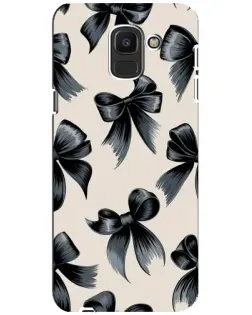 Чехол для Samsung Galaxy J6 2018 (J600F) с картинкой «Банты Coquette»