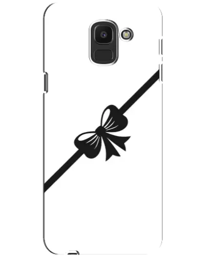 Чехол для Samsung Galaxy J6 2018 (J600F) с картинкой «Диагональный бант»