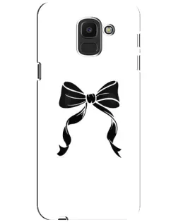 Чехол для Samsung Galaxy J6 2018 (J600F) с картинкой «Классический бант»