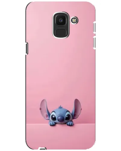 Чехол для Samsung Galaxy J6 2018 (J600F) с картинкой «Stitch выглядывает»