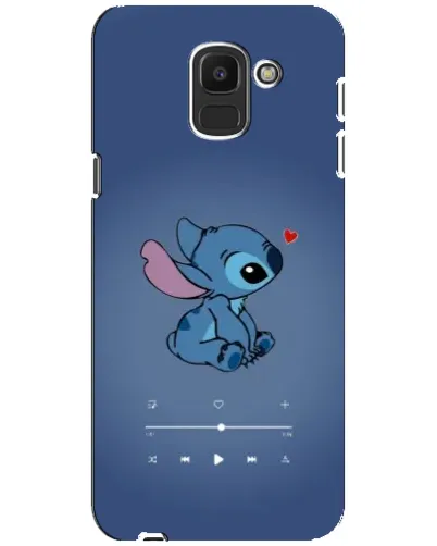 Чехол для Samsung Galaxy J6 2018 (J600F) с картинкой «Музыкальный Stitch»