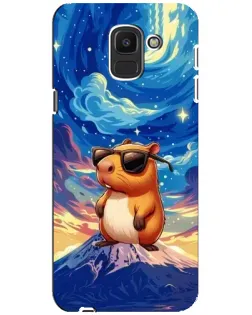 Чохол для Samsung Galaxy J6 2018 (J600F) з картинкою «Капібара Ван Гога» Чохол для Samsung Galaxy J6 2018 (J600F) з картинкою «Капібара Ван Гога»