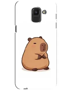 Чохол для Samsung Galaxy J6 2018 (J600F) з картинкою «Товстенька капібара» Чохол для Samsung Galaxy J6 2018 (J600F) з картинкою «Товстенька капібара»