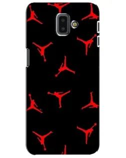 Чохол для Samsung Galaxy J6 Plus 2018 (J610) з картинкою «Jordan Red Pattern» Чохол для Samsung Galaxy J6 Plus 2018 (J610) з картинкою «Jordan Red Pattern»