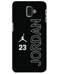 Чехол для Samsung Galaxy J6 Plus 2018 (J610) с картинкой «Jordan Vertical»