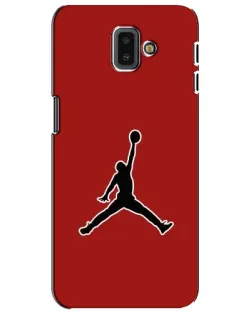 Чехол для Samsung Galaxy J6 Plus 2018 (J610) с картинкой «Jordan Red Back»
