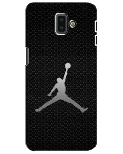 Чехол для Samsung Galaxy J6 Plus 2018 (J610) с картинкой «Jordan Dark Carbon»