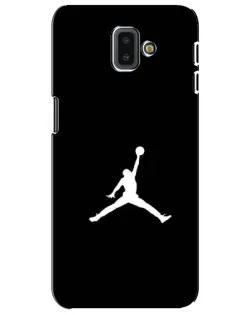 Чехол для Samsung Galaxy J6 Plus 2018 (J610) с картинкой «Jordan Silhouette»