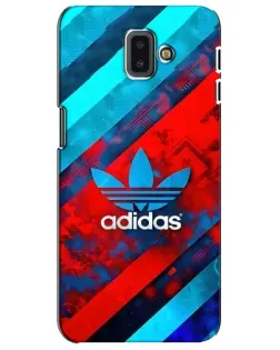 Чехол для Samsung Galaxy J6 Plus 2018 (J610) с картинкой «Абстракция Adidas»
