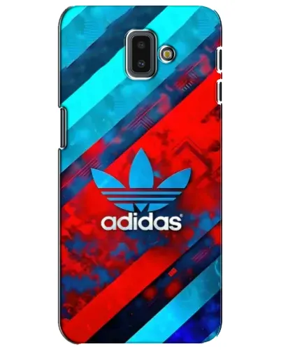Чехол для Samsung Galaxy J6 Plus 2018 (J610) с картинкой «Абстракция Adidas»