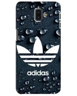 Чехол для Samsung Galaxy J6 Plus 2018 (J610) с картинкой «Adidas Trefoil Blue»