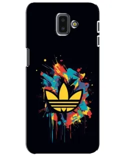 Чехол для Samsung Galaxy J6 Plus 2018 (J610) с картинкой «Adidas Splash»
