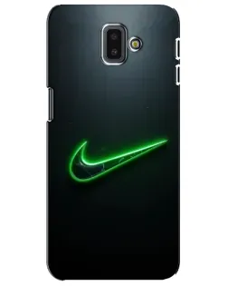 Чохол для Samsung Galaxy J6 Plus 2018 (J610) з картинкою «Неоновий контур Nike» Чохол для Samsung Galaxy J6 Plus 2018 (J610) з картинкою «Неоновий контур Nike»