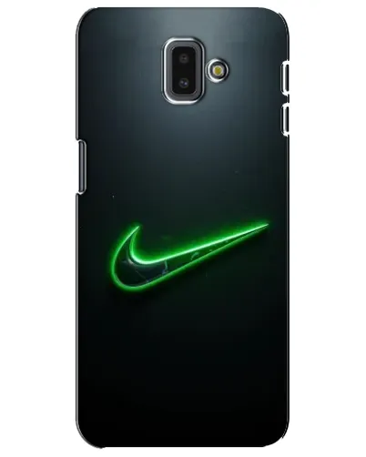 Чехол для Samsung Galaxy J6 Plus 2018 (J610) с картинкой «Неоновый контур Nike» Чехол для Samsung Galaxy J6 Plus 2018 (J610) с картинкой «Неоновый контур Nike»