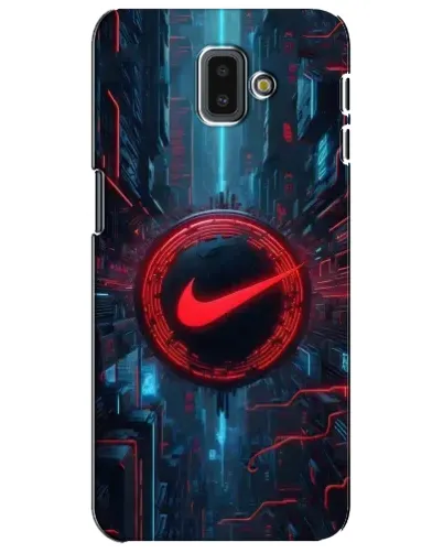 Чехол для Samsung Galaxy J6 Plus 2018 (J610) с картинкой «Техногенный стиль Nike» Чехол для Samsung Galaxy J6 Plus 2018 (J610) с картинкой «Техногенный стиль Nike»
