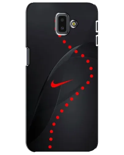 Чехол для Samsung Galaxy J6 Plus 2018 (J610) с картинкой «Абстрактный дизайн Nike» Чехол для Samsung Galaxy J6 Plus 2018 (J610) с картинкой «Абстрактный дизайн Nike»