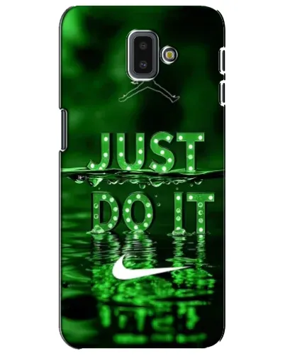 Чехол для Samsung Galaxy J6 Plus 2018 (J610) с картинкой «Зеленый неоновый Nike» Чехол для Samsung Galaxy J6 Plus 2018 (J610) с картинкой «Зеленый неоновый Nike»