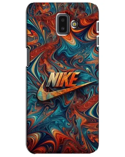 Чехол для Samsung Galaxy J6 Plus 2018 (J610) с картинкой «Nike в абстракции» Чехол для Samsung Galaxy J6 Plus 2018 (J610) с картинкой «Nike в абстракции»