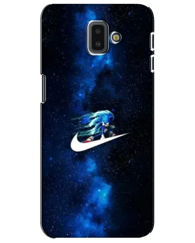 Чехол для Samsung Galaxy J6 Plus 2018 (J610) с картинкой «Звездный путь Nike» Чехол для Samsung Galaxy J6 Plus 2018 (J610) с картинкой «Звездный путь Nike»