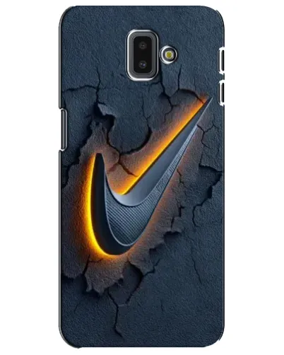 Чехол для Samsung Galaxy J6 Plus 2018 (J610) с картинкой «Объемный логотип Найк» Чехол для Samsung Galaxy J6 Plus 2018 (J610) с картинкой «Объемный логотип Найк»