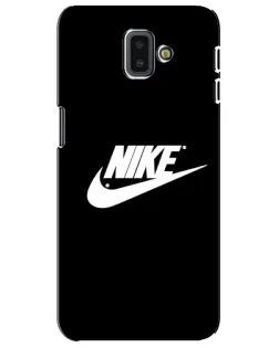Чехол для Samsung Galaxy J6 Plus 2018 (J610) с картинкой «Мазки краски Nike»