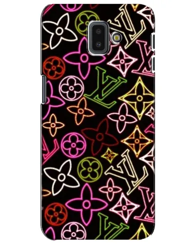 Чехол для Samsung Galaxy J6 Plus 2018 (J610) с картинкой «Неоновый микс Nike»