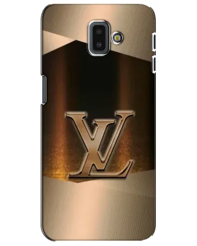 Чехол для Samsung Galaxy J6 Plus 2018 (J610) с картинкой «LV — золотое сияние»