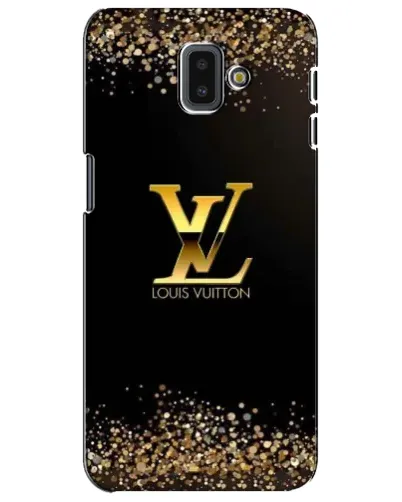 Чехол для Samsung Galaxy J6 Plus 2018 (J610) с картинкой «LV — золотые искры»