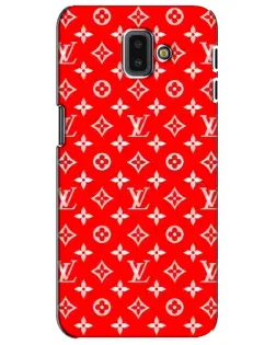Чехол для Samsung Galaxy J6 Plus 2018 (J610) с картинкой «Яркий паттерн LV»
