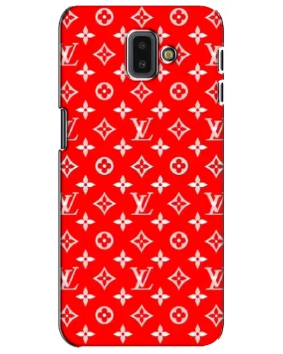 Чехол для Samsung Galaxy J6 Plus 2018 (J610) с картинкой «Яркий паттерн LV»