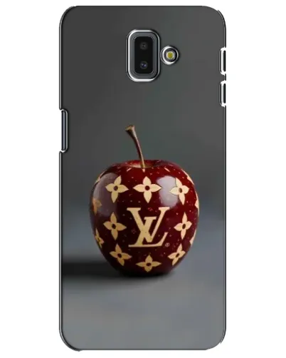Чехол для Samsung Galaxy J6 Plus 2018 (J610) с картинкой «Красное яблоко LV»