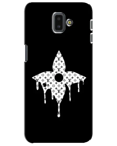 Чехол для Samsung Galaxy J6 Plus 2018 (J610) с картинкой «Цветочная монограмма»