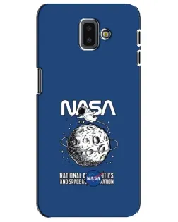 Чохол для Samsung Galaxy J6 Plus 2018 (J610) з картинкою «NASA — місячна місія» Чохол для Samsung Galaxy J6 Plus 2018 (J610) з картинкою «NASA — місячна місія»