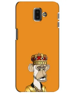 Чохол для Samsung Galaxy J6 Plus 2018 (J610) з картинкою «Золота мавпа Bored Ape» Чохол для Samsung Galaxy J6 Plus 2018 (J610) з картинкою «Золота мавпа Bored Ape»