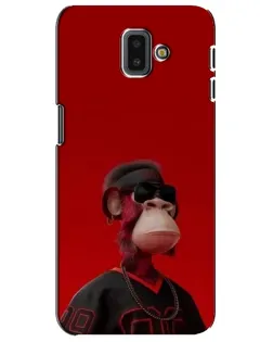 Чохол для Samsung Galaxy J6 Plus 2018 (J610) з картинкою «Bored Ape в червоному» Чохол для Samsung Galaxy J6 Plus 2018 (J610) з картинкою «Bored Ape в червоному»