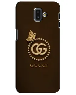 Чехол для Samsung Galaxy J6 Plus 2018 (J610) с картинкой «Gucci — золотая бабочка»