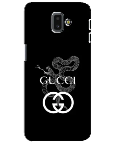 Чехол для Samsung Galaxy J6 Plus 2018 (J610) с картинкой «Gucci — серебряная змея» Чехол для Samsung Galaxy J6 Plus 2018 (J610) с картинкой «Gucci — серебряная змея»