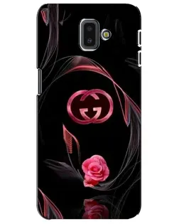 Чехол для Samsung Galaxy J6 Plus 2018 (J610) с картинкой «Gucci — неоновая роза»